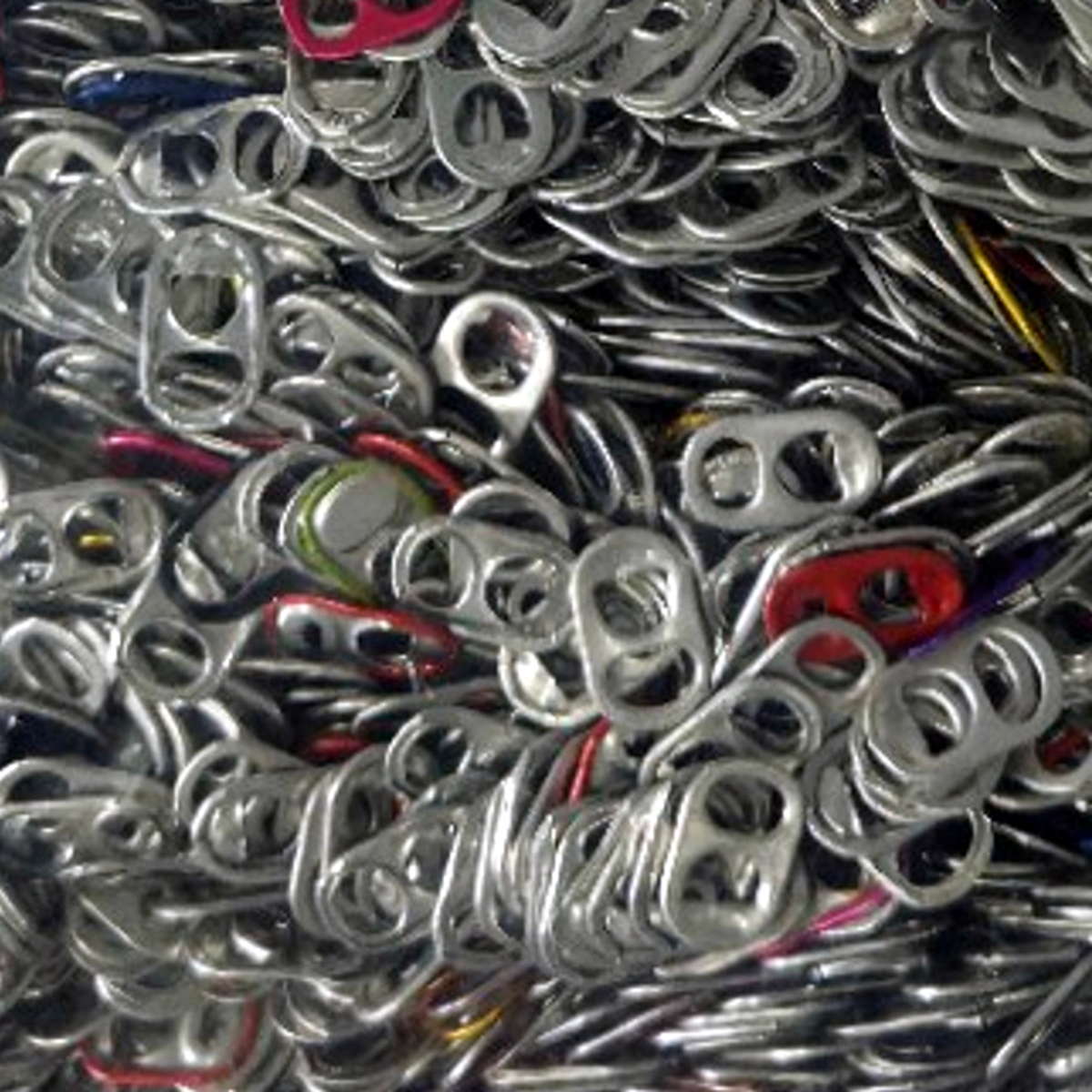 2,500+ Aluminum Pop Tabs for Classroom Crafts, Bracelets & Art Projects