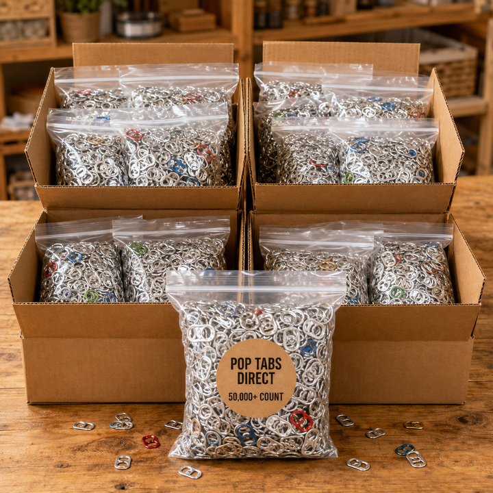 50,000+ Bulk Aluminum Pop Tabs